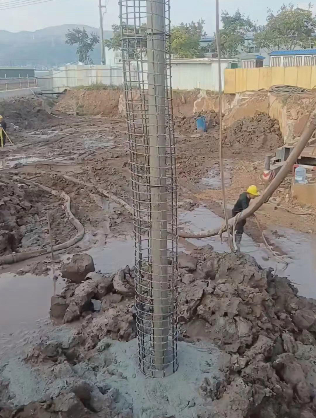 临汾洪洞县长螺旋钻孔压灌桩